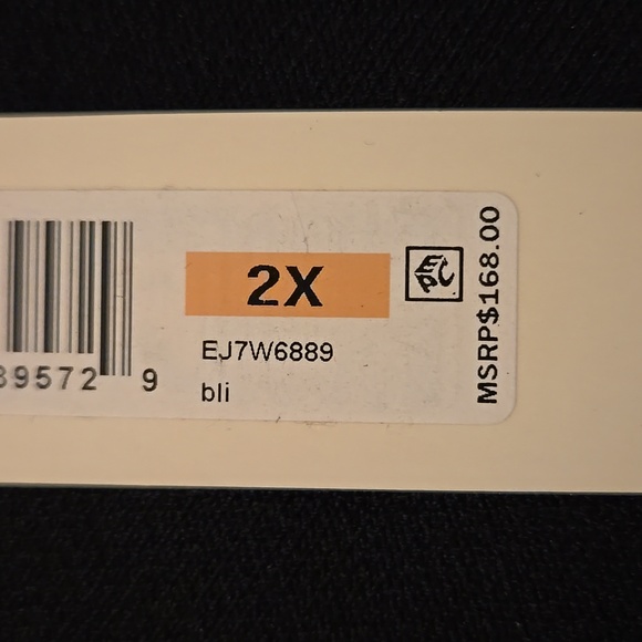 Eliza J Black And White Knit Piano Dress Sz 1X  NWT - Picture 5 of 8